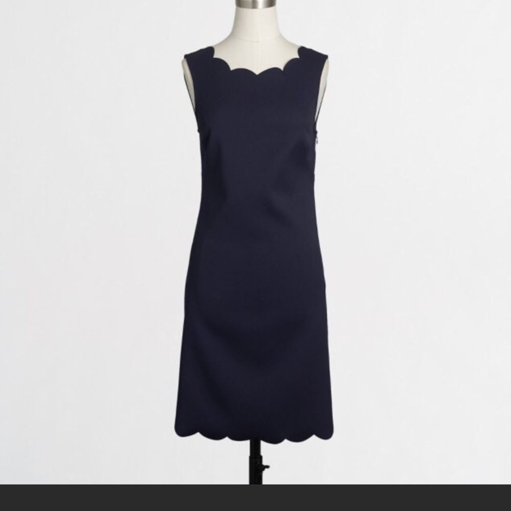 J.Crew Scalloped Dress